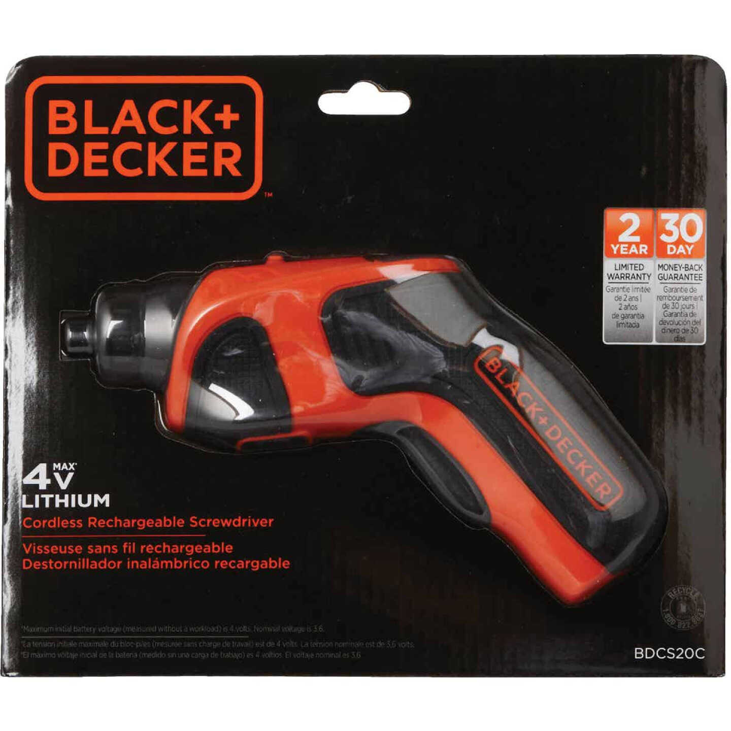 Black & Decker Pivot Screwdriver + Light, Light Driver