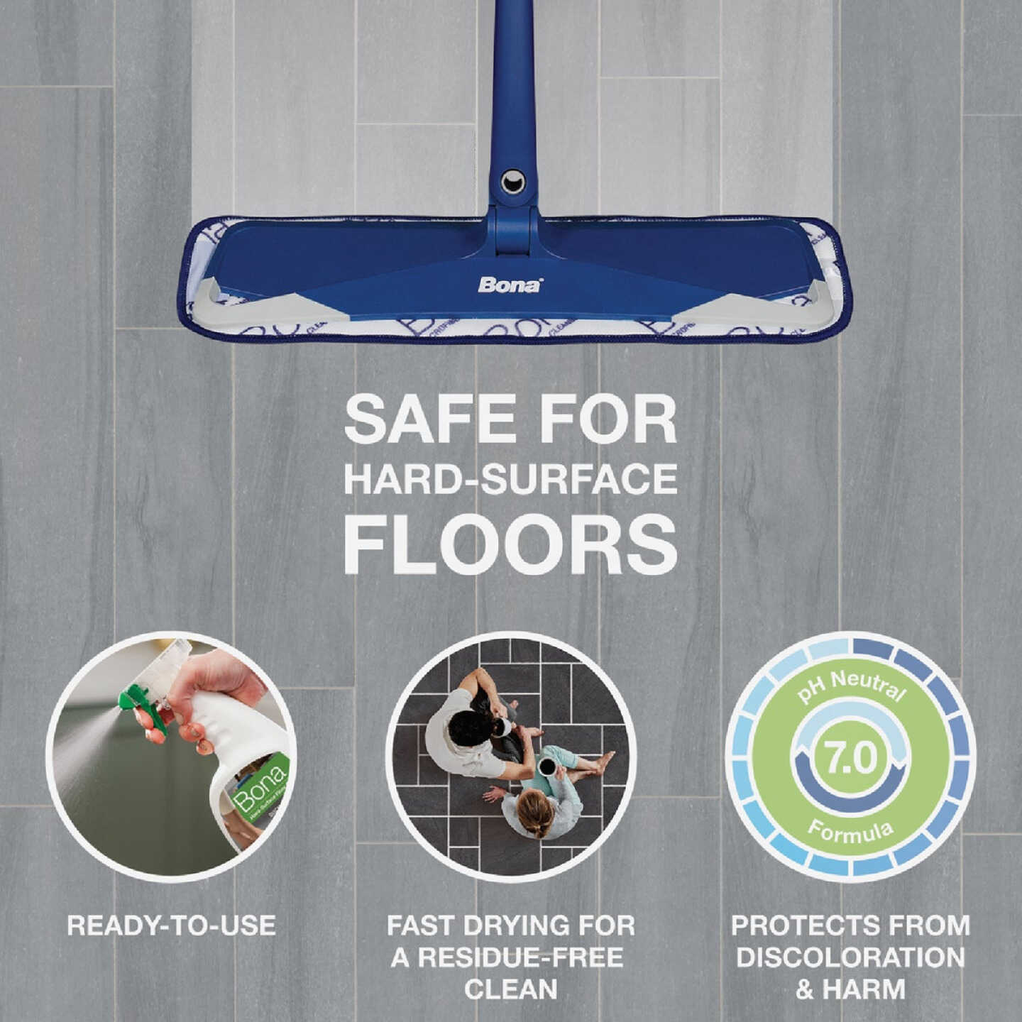 Mop & Glo Multi-Surface Floor Cleaner, 32oz, Shines & Protects Floors