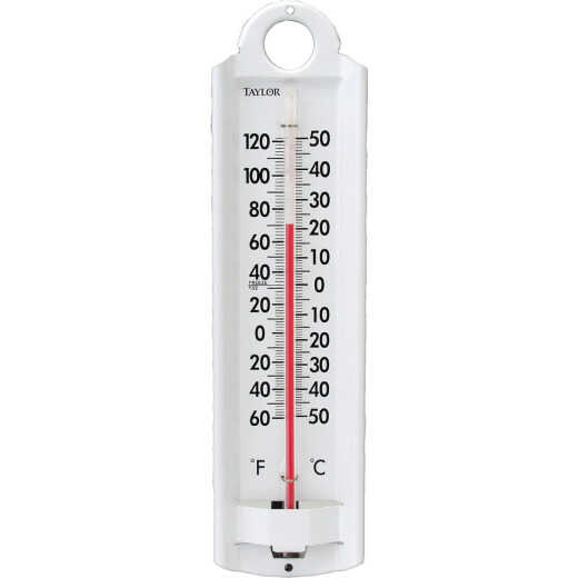 Buy Acu-Rite Cardinal Outdoor Wall Thermometer Blue, White Numbers