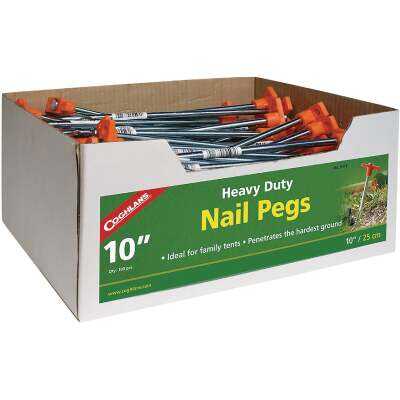 Coghlans 10 In. Steel Tent Nail Peg