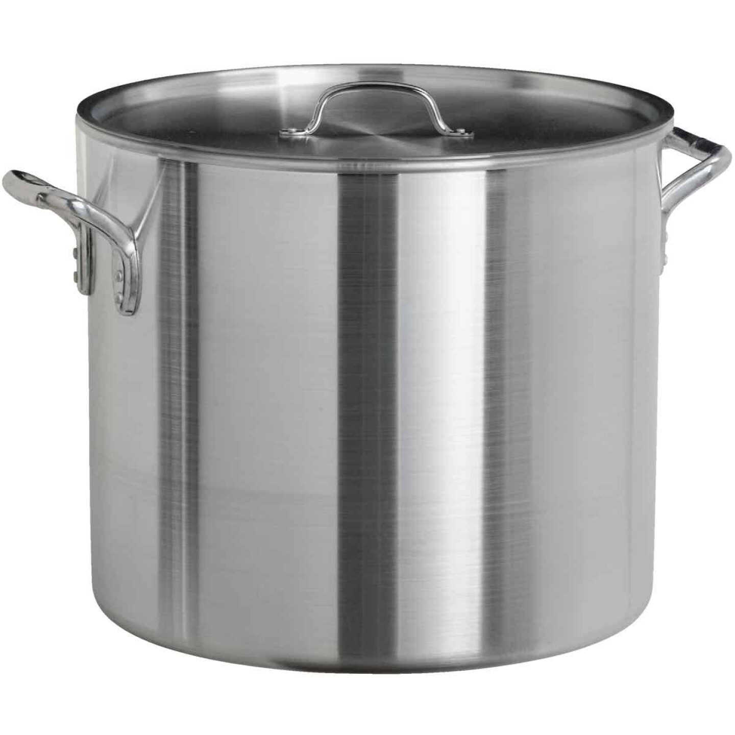 120 Quarts Stainless Steel Stock Pot with Steamer Basket